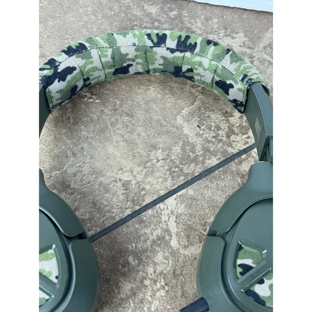 Turtle Beach Recon Camo Green Headband Headsets for Multi-Platform